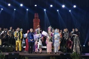 Arya Purnama dan Zakya Sanla Bujang Dara Riau 2017
